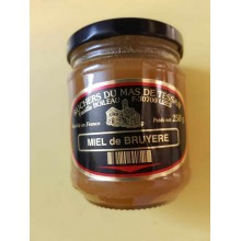 Pot verre de 250 Gr de miel récolté en France et ailleurs
